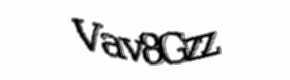 Security check image, please type the characters shown